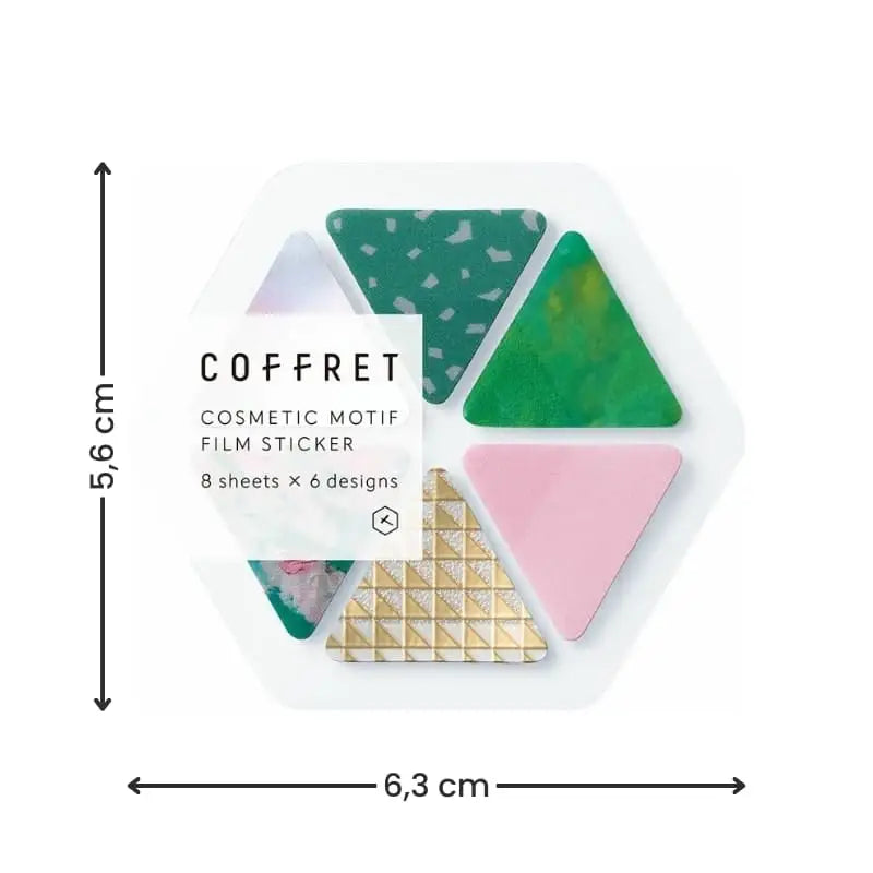 Adesivi cosmetici a triangolo