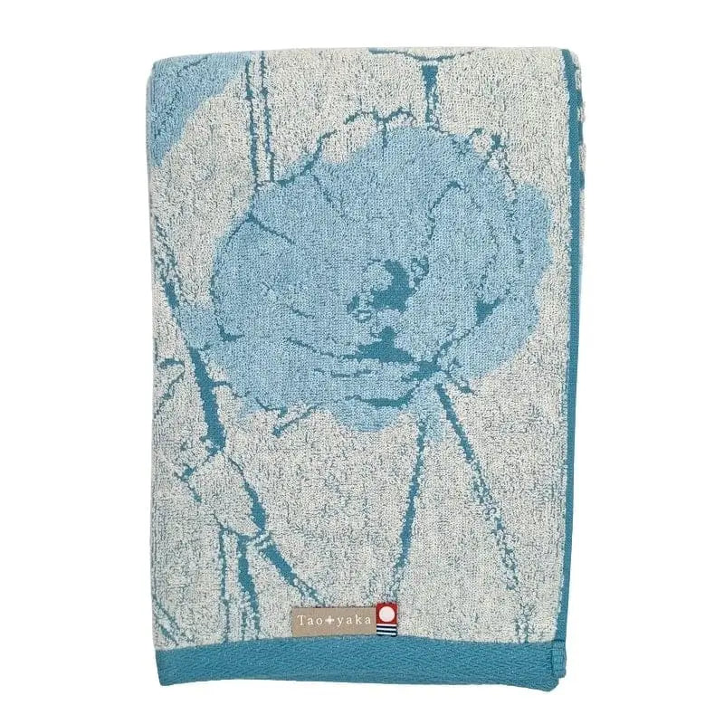 Asciugamano con papavero giapponese