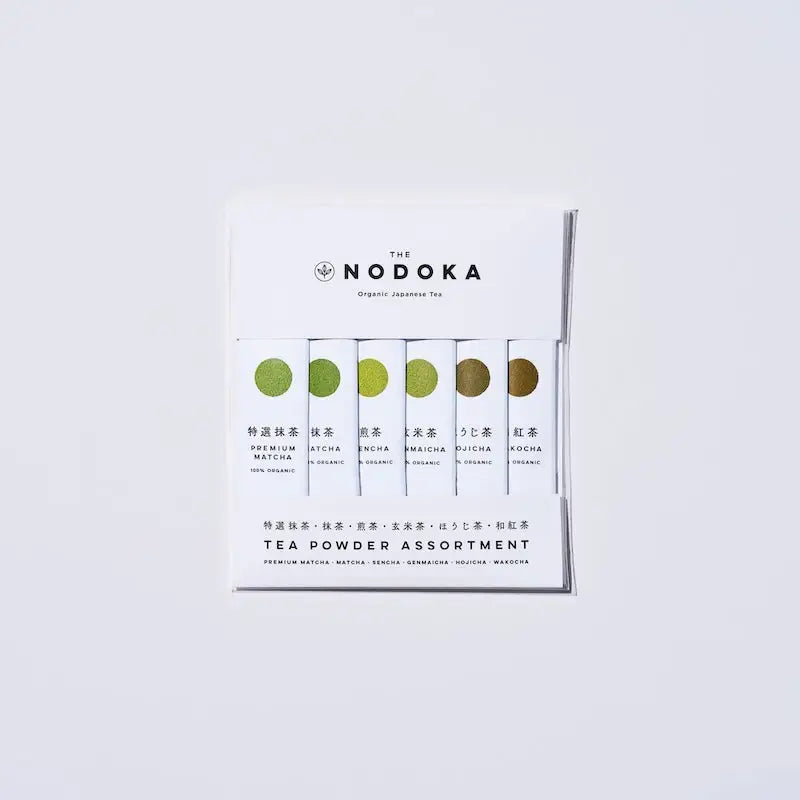 Assortimento di 6 tè giapponesi
