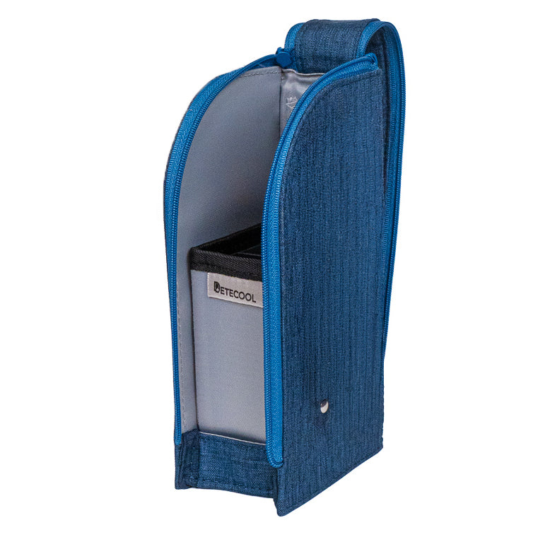 Astuccio Portapenne Verticale - Blu Navy