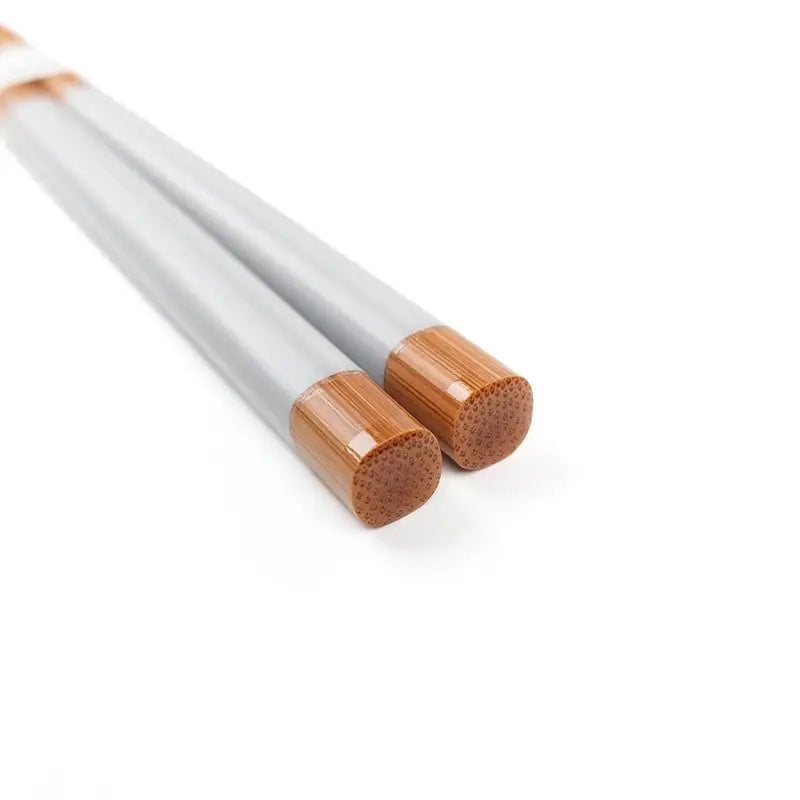 Bacchette di bambù giapponese grigio chiaro