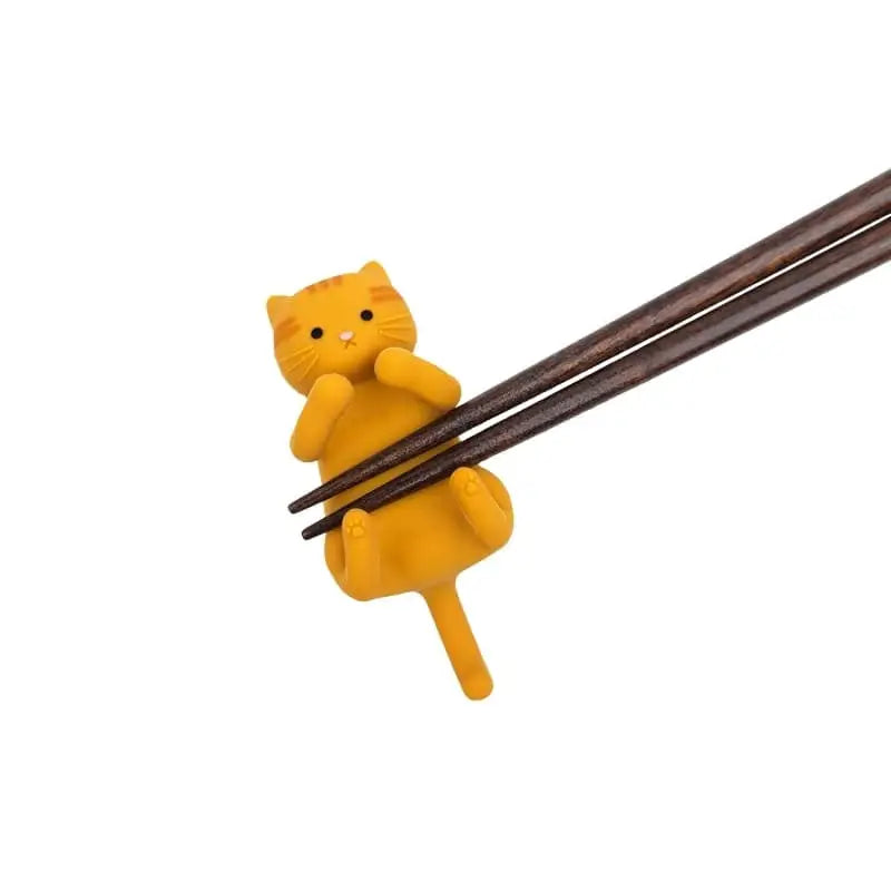 Bacchette giapponesi Kawaii Gatto rosso
