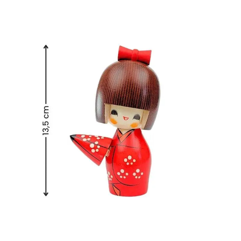 Bambola ombrello Kokeshi