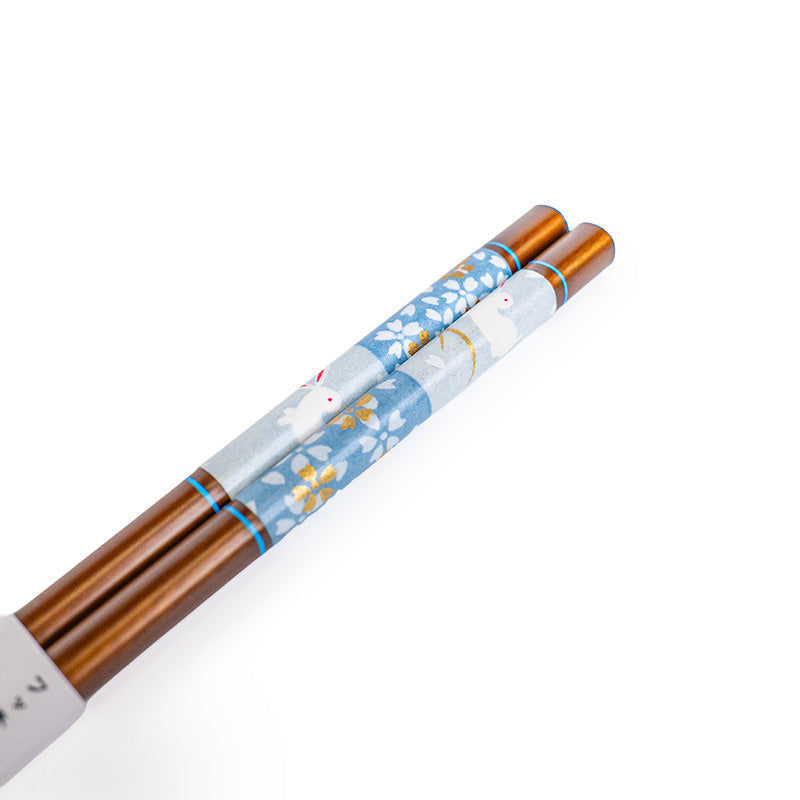 Bastoncini giapponesi Sakura Usagi blu