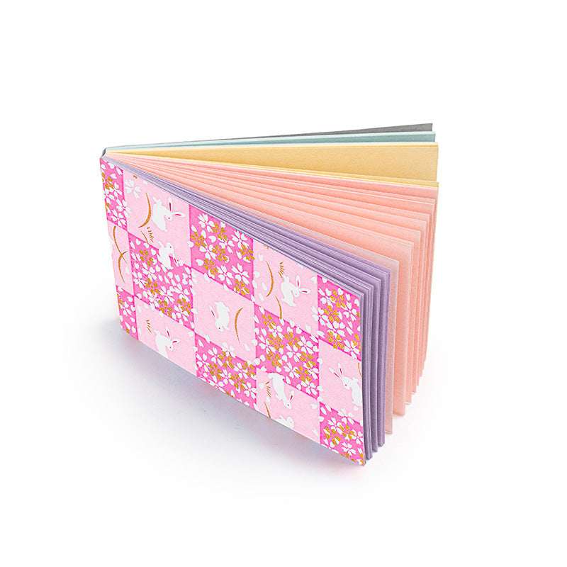 Blocco per appunti giapponese Pink Rabbits