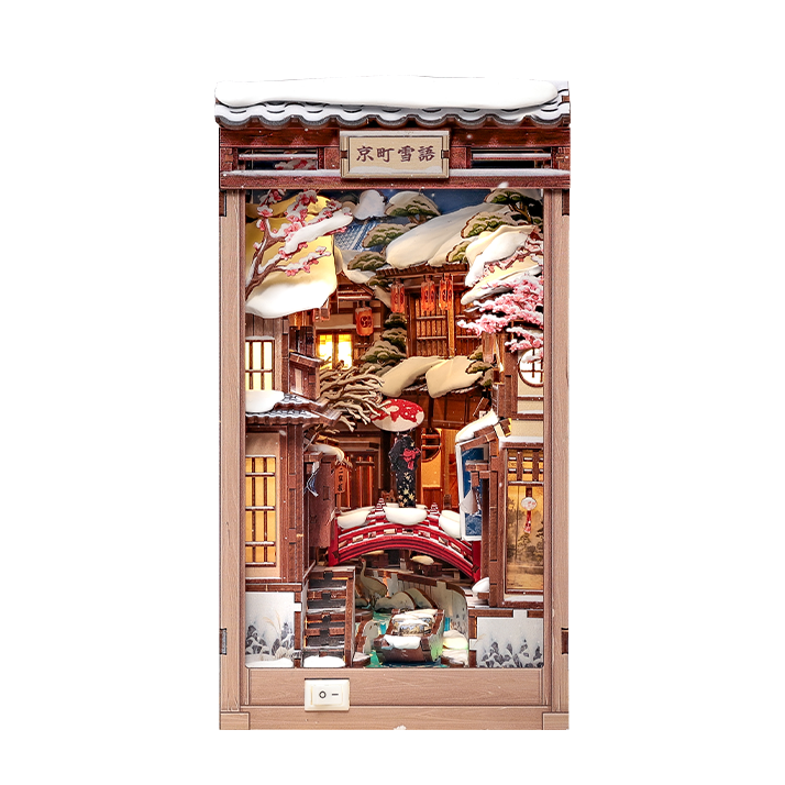 Book Nook Giapponese Kyoto Snow Whisper