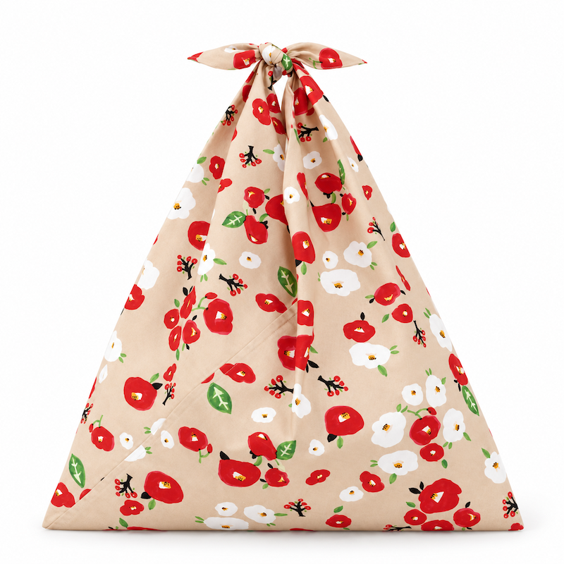 Borsa Furoshiki Giapponese - Camelia