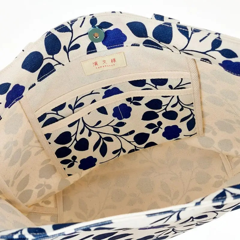 Borsa giapponese con motivo floreale