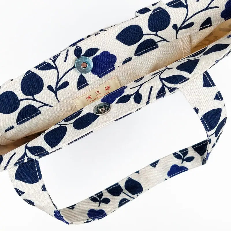Borsa giapponese con motivo floreale