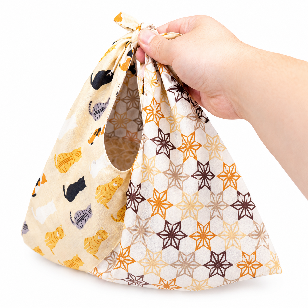 Borsa Giapponese da Annodare Azuma Bukuro Gatti