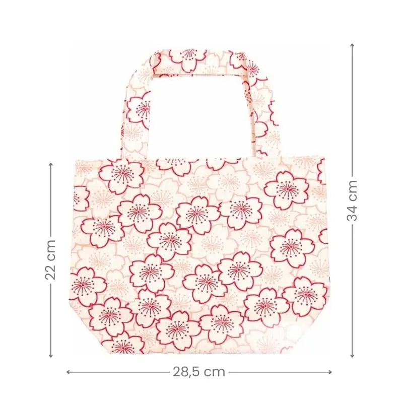 Borsa giapponese Sakura Pink Tote Bag