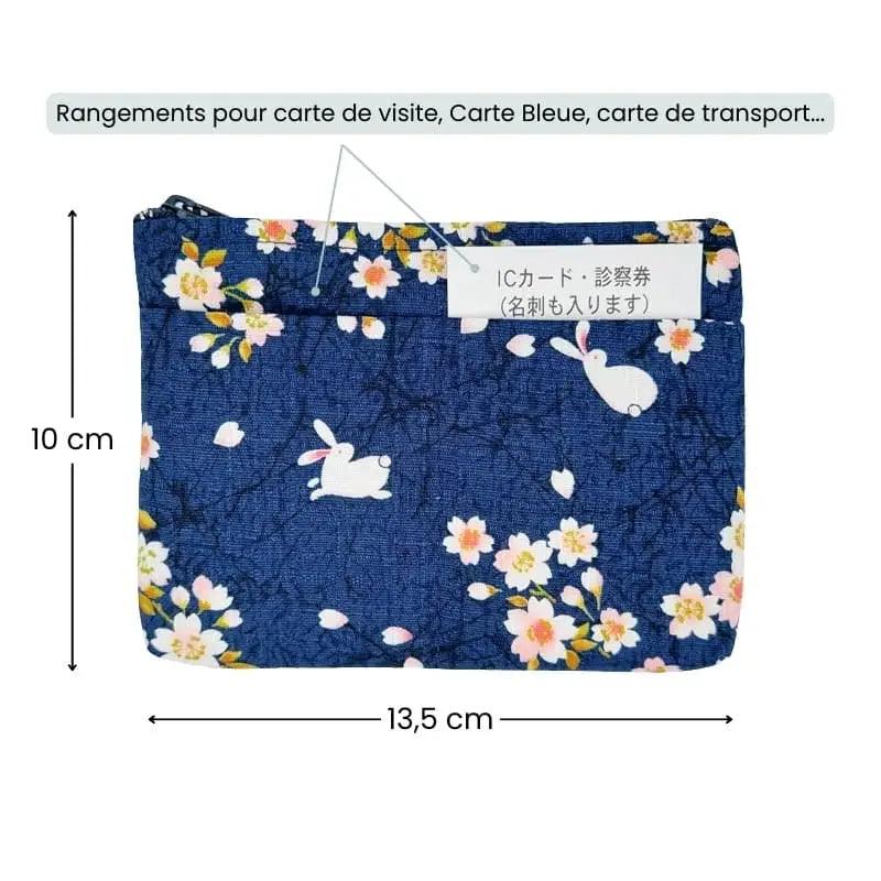 Borsellino Usagi Sakura Blu