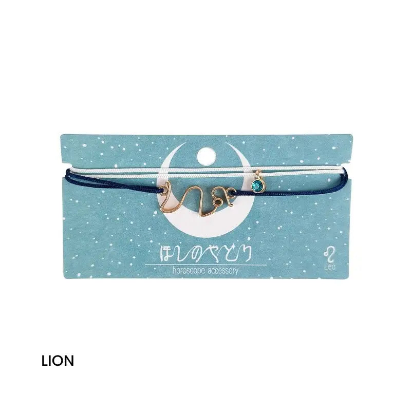 Bracciale giapponese Segno zodiacale - Leone