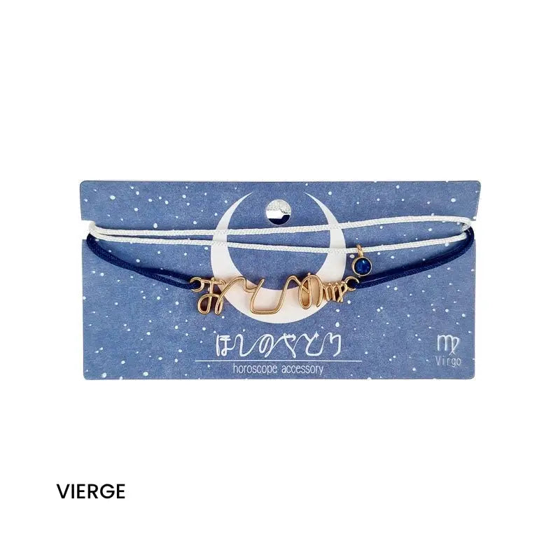 Bracciale giapponese Segno zodiacale - Vergine