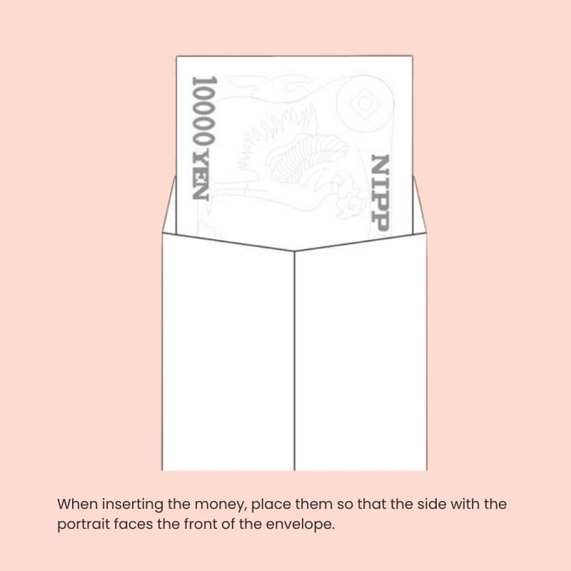 Busta giapponese a fiori rosa Shugi-bukuro