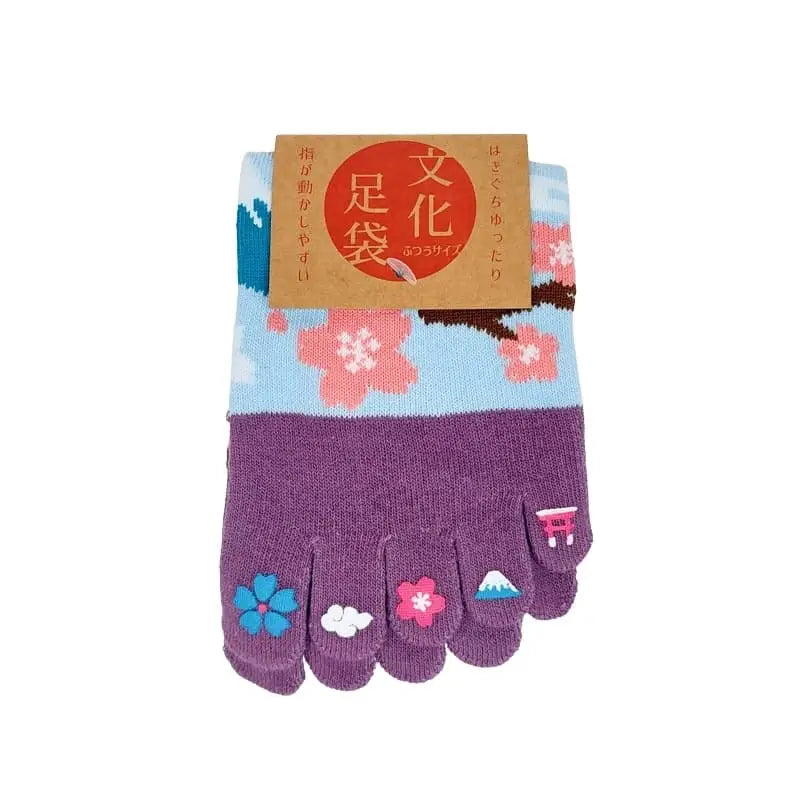 Calzini a 5 dita Mount Fuji - EU 36-39