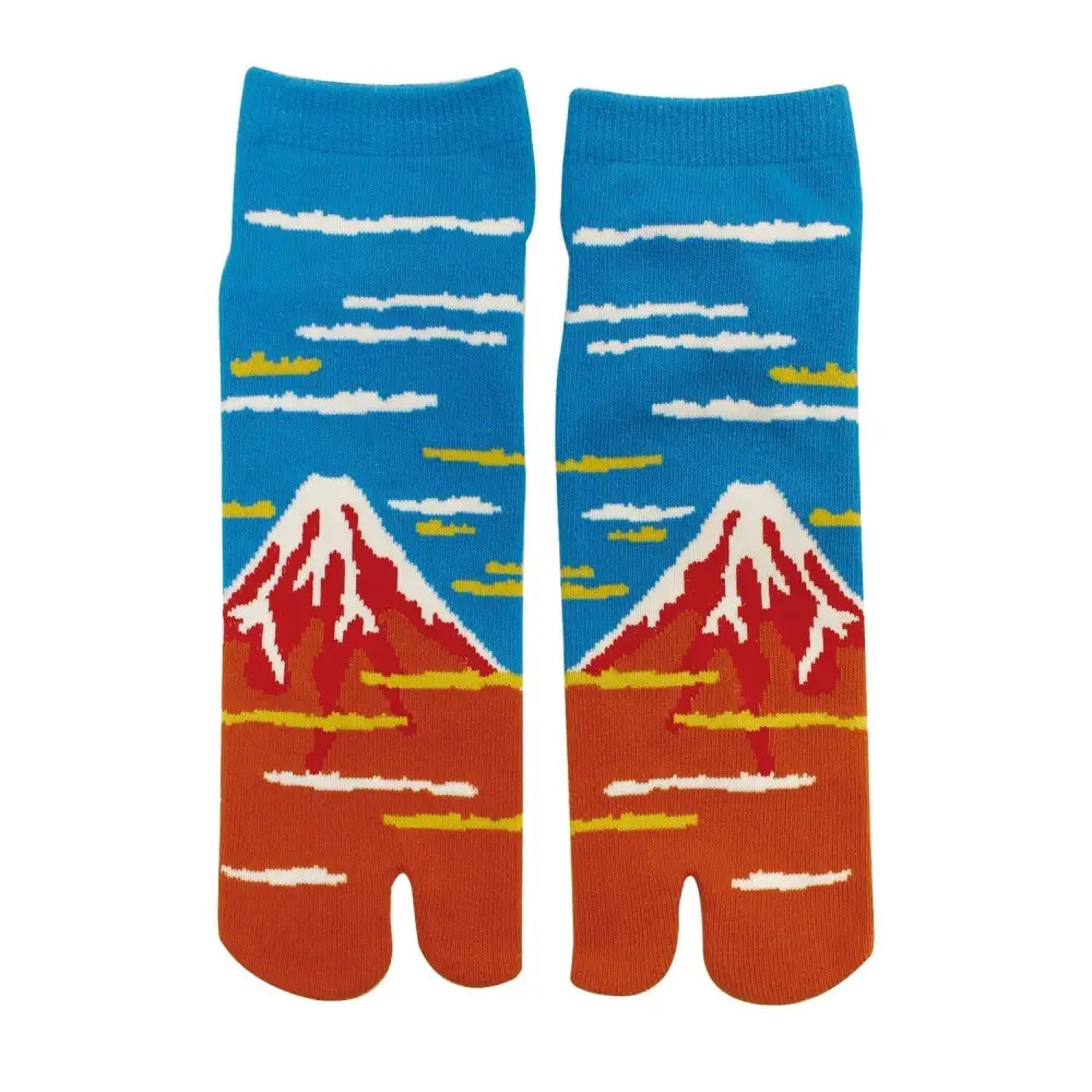 Calzini Tabi Fuji Rosso