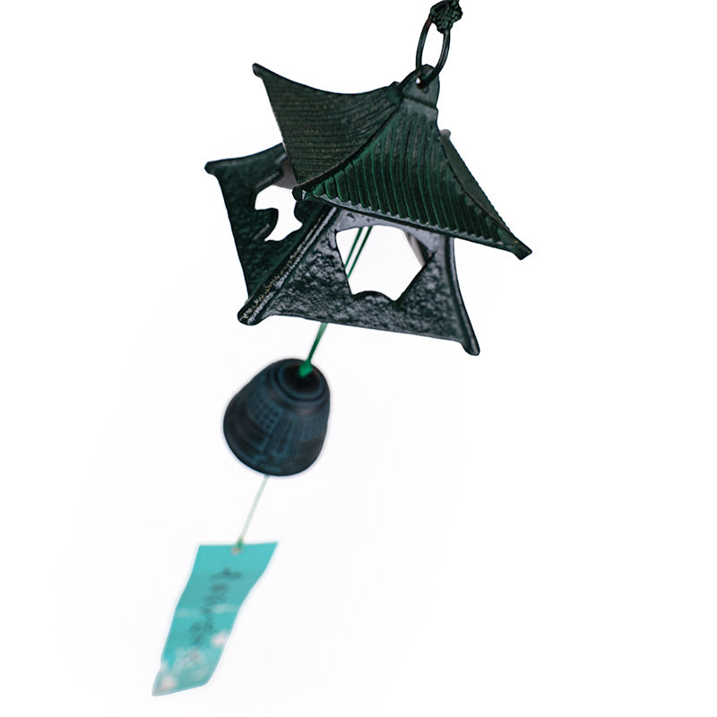 Campana a Vento Fūrin – Ghisa Nanbu & Padiglione del Tempio