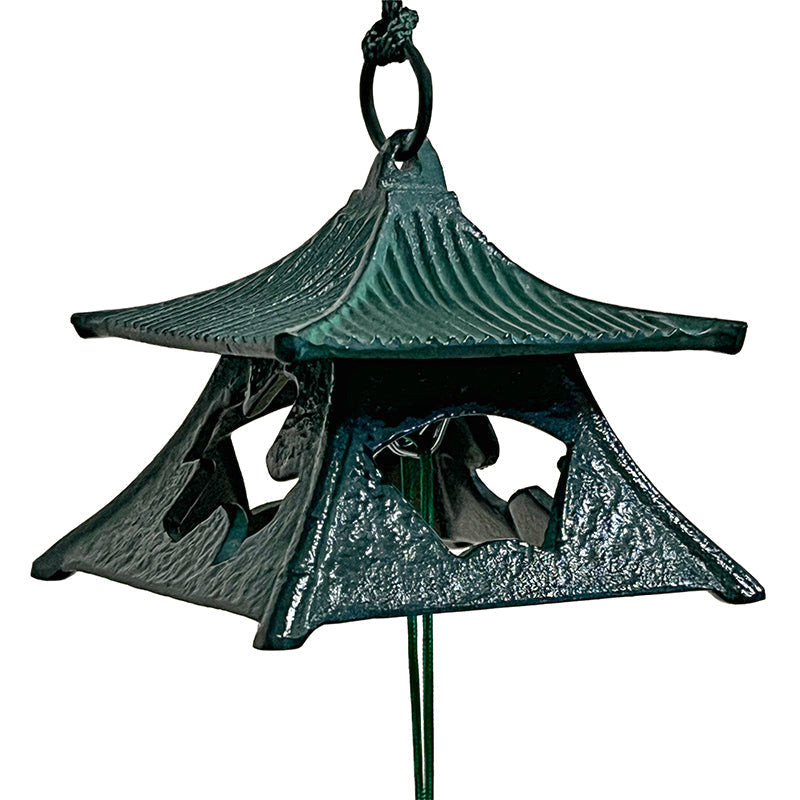 Campana a Vento Fūrin – Ghisa Nanbu & Padiglione del Tempio