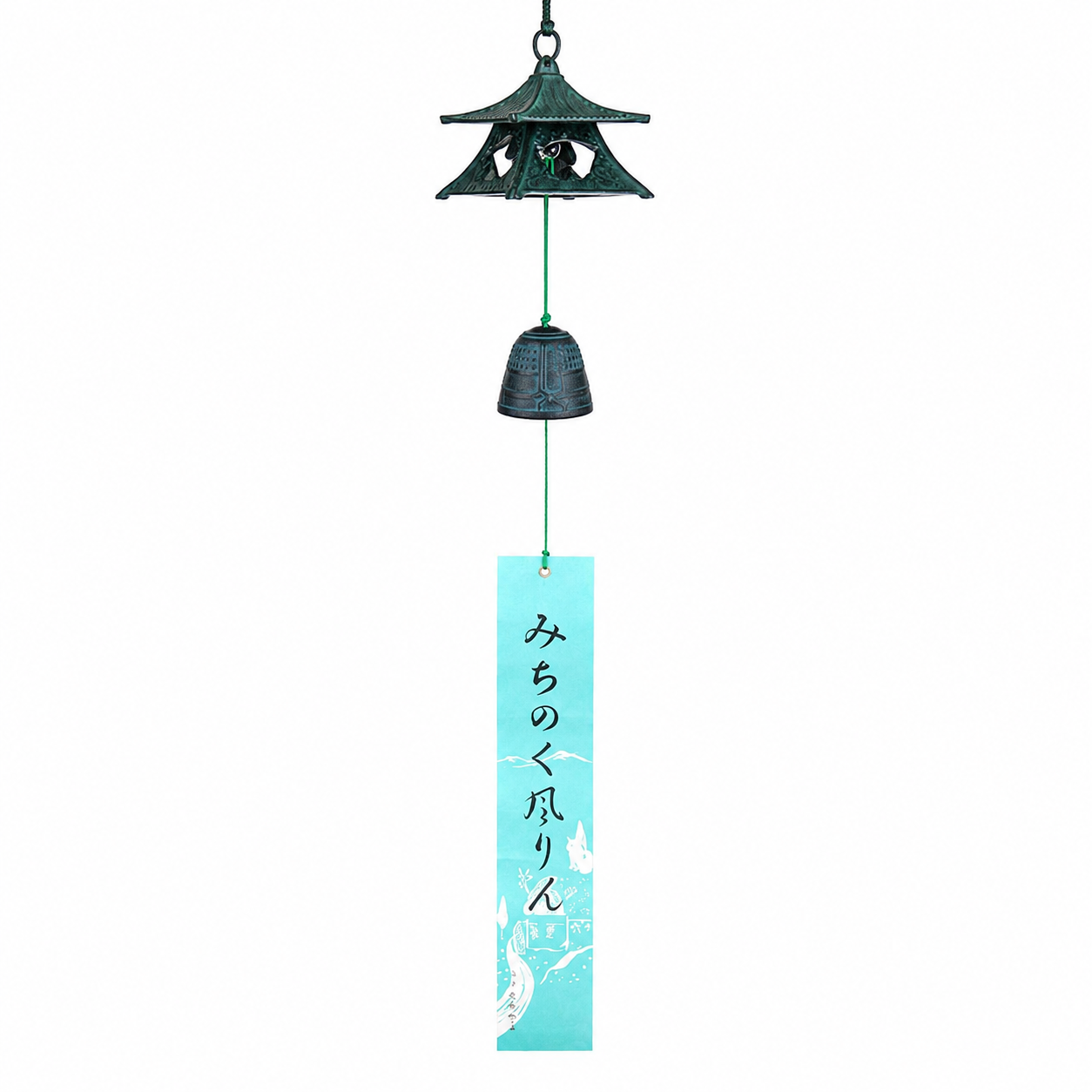 Campana a Vento Fūrin – Ghisa Nanbu & Padiglione del Tempio