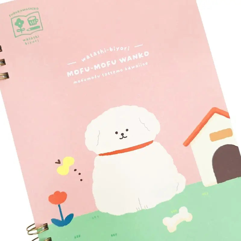 Taccuino a spirale Mofu-Mofu Wanko