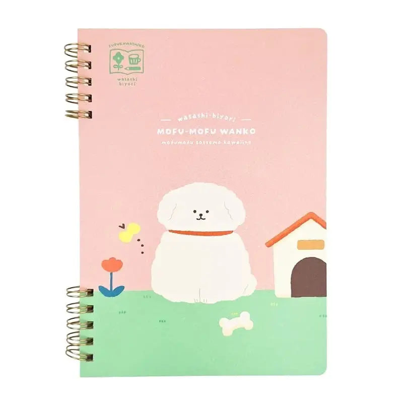 Taccuino a spirale Mofu-Mofu Wanko