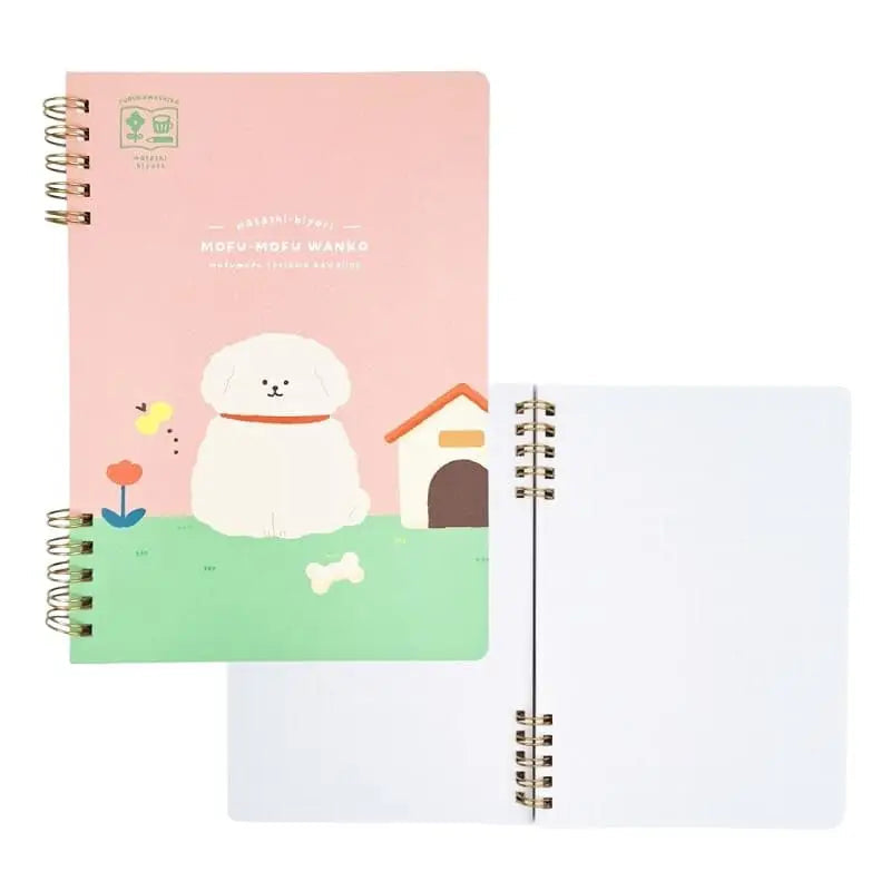 Taccuino a spirale Mofu-Mofu Wanko