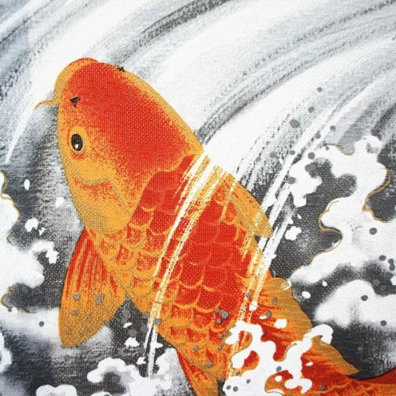 Carpa giapponese Noren Koi