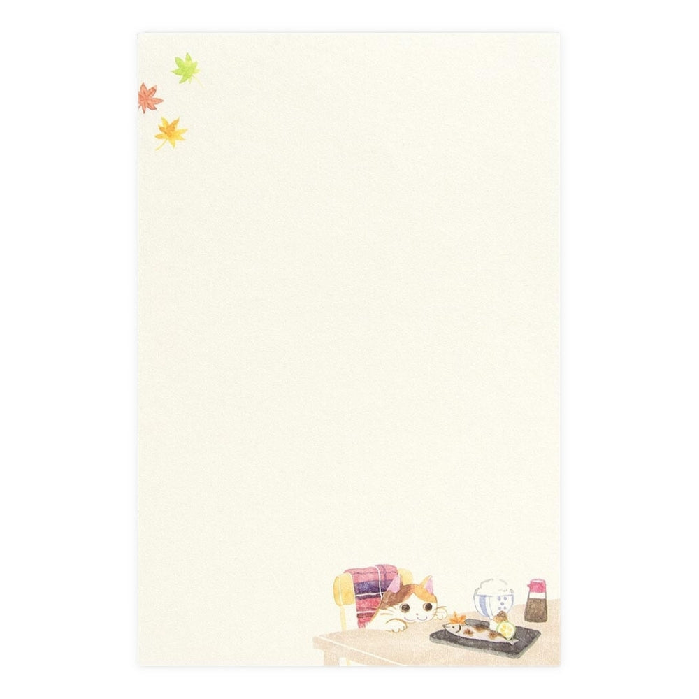 Carta da Lettere - Gatti in Autunno