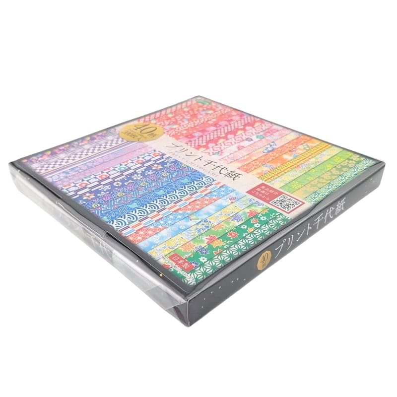 Carta origami giapponese 40 disegni 15x15 cm