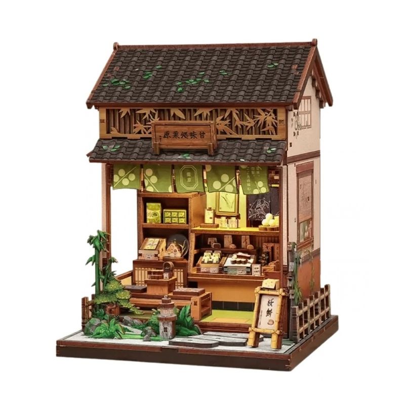 Casa In Miniatura Giapponese In Legno Kanmi-Dokoro Casa del Tè