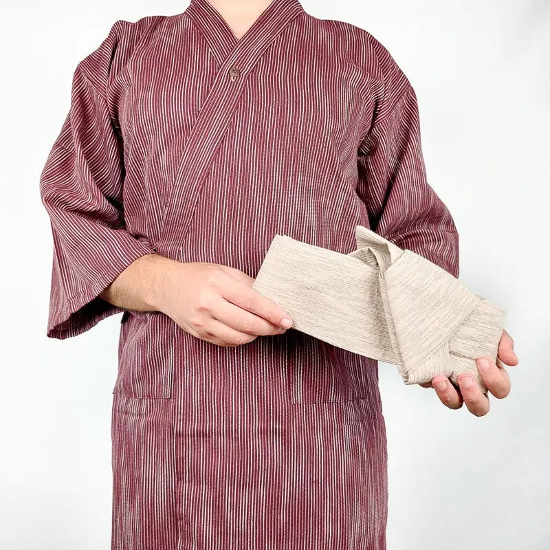 Cintura Obi da uomo - Sanshun - Unico