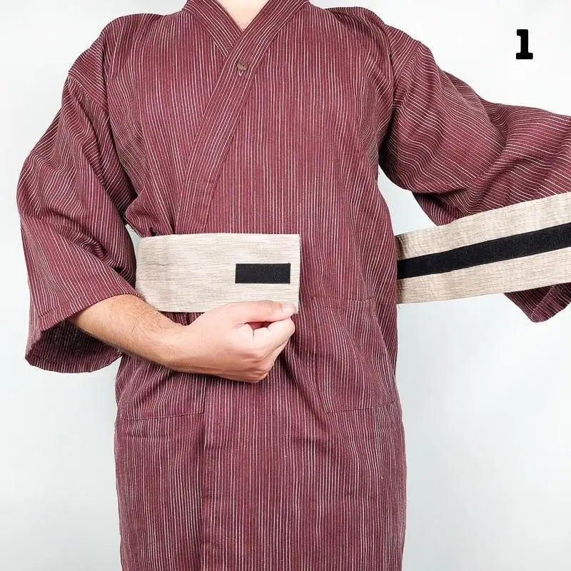Cintura Obi da uomo - Sanshun - Unico