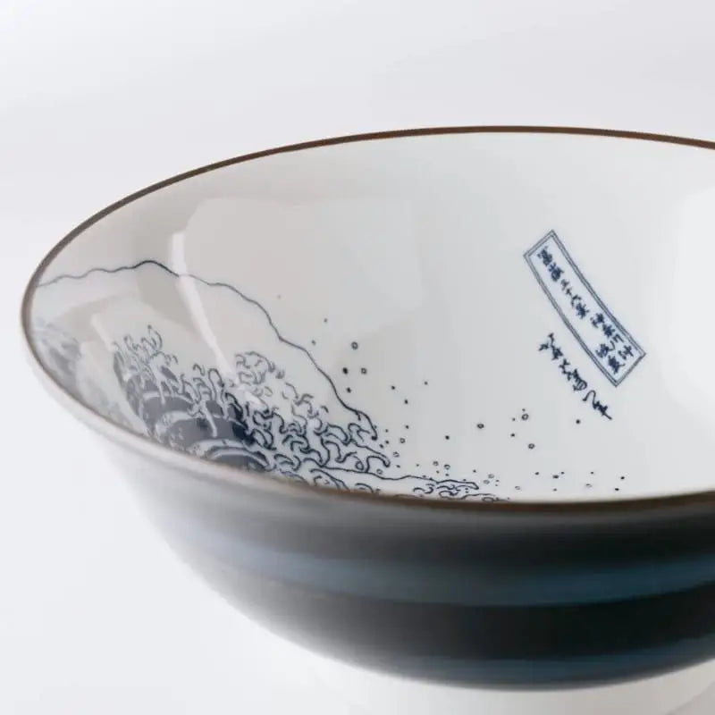 Ciotola di ramen giapponese Hokusai