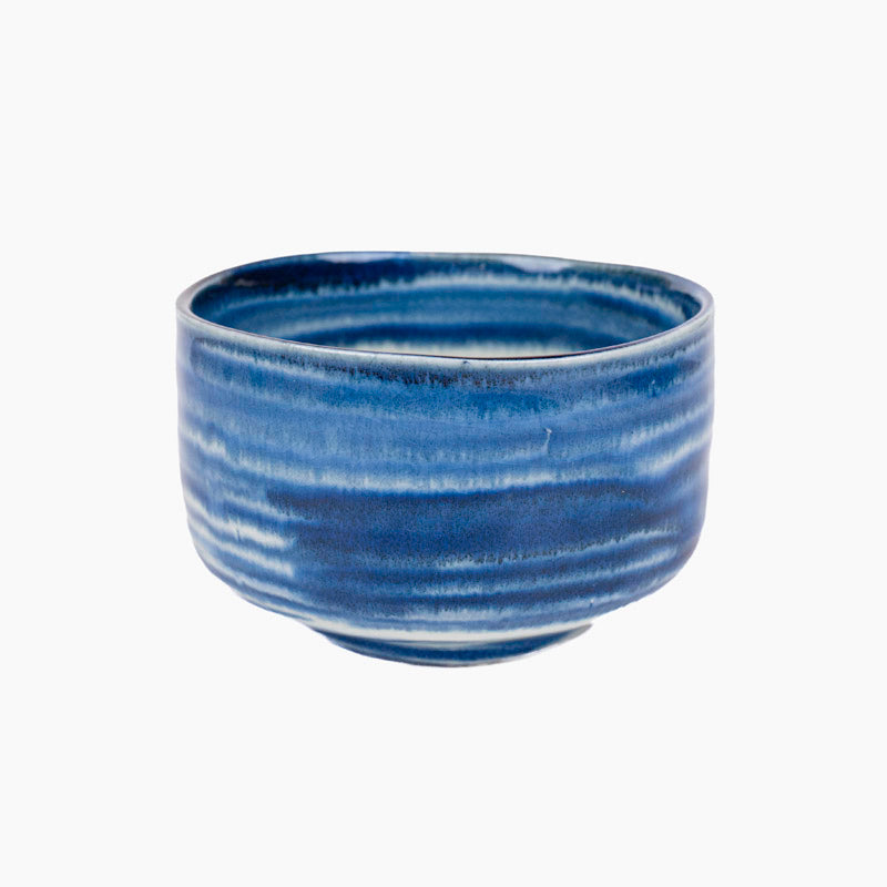 Ciotola Matcha Giapponese – Blu Cobalto