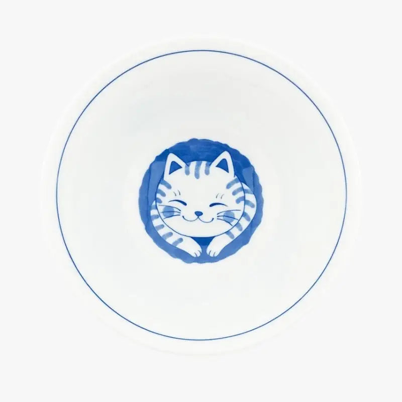 Ciotola giapponese Neko Blue