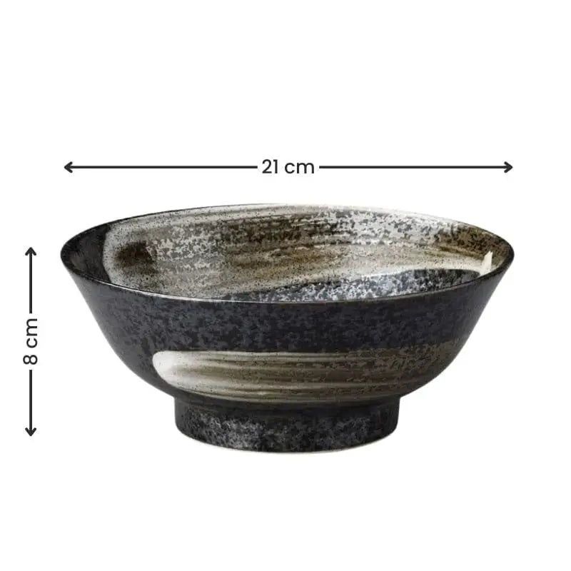 Ciotola per ramen giapponese in ceramica