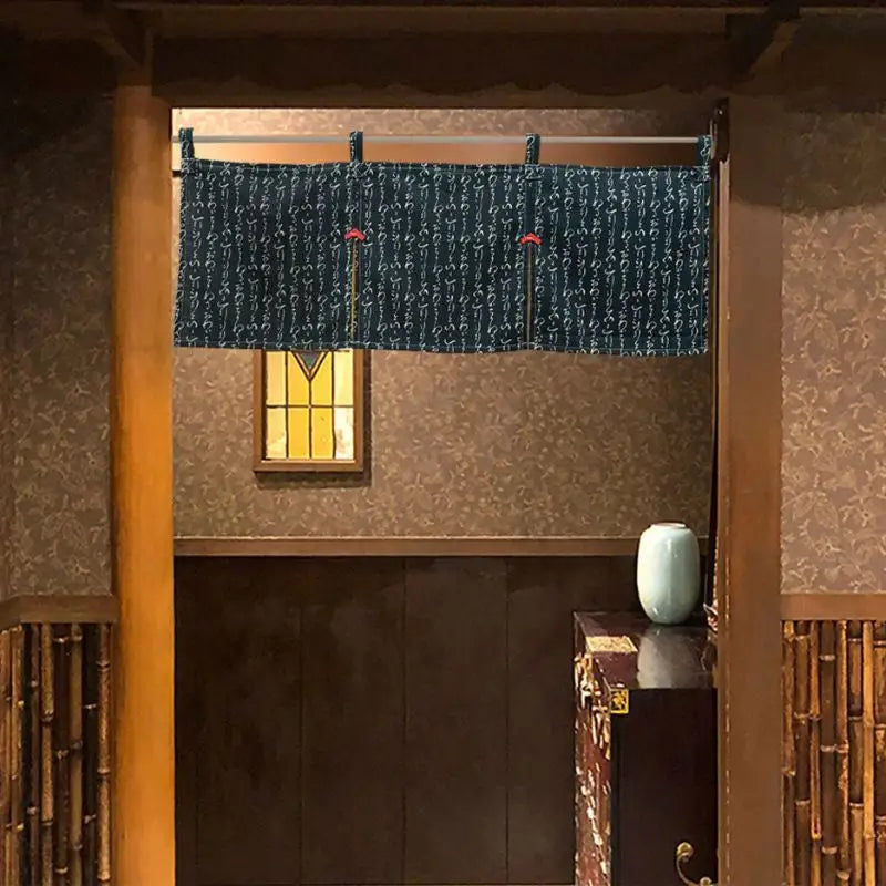 Noren Court Iroha giapponese - 85 x 30 cm