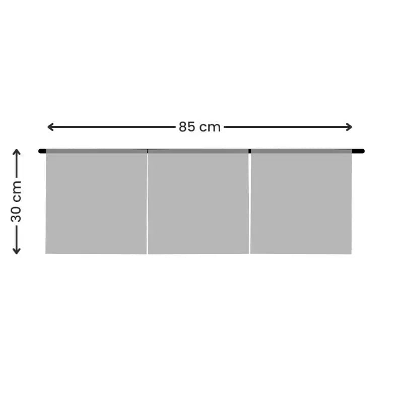 Noren Court Iroha giapponese - 85 x 30 cm
