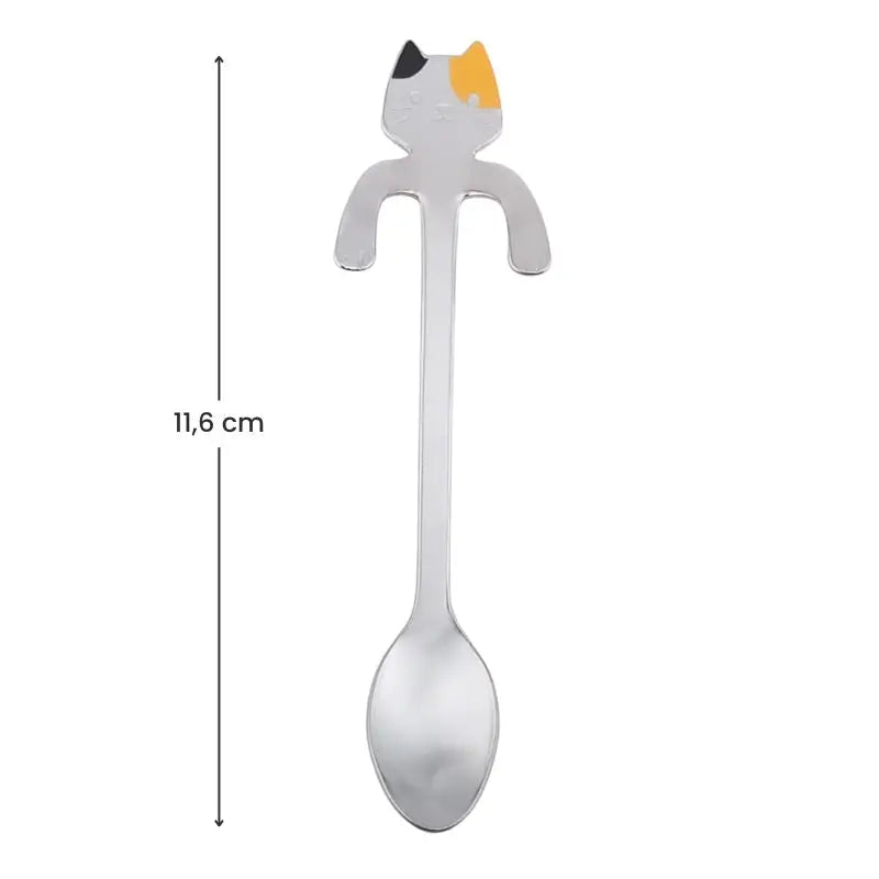 Cucchiaio da tè giapponese Gatto neko