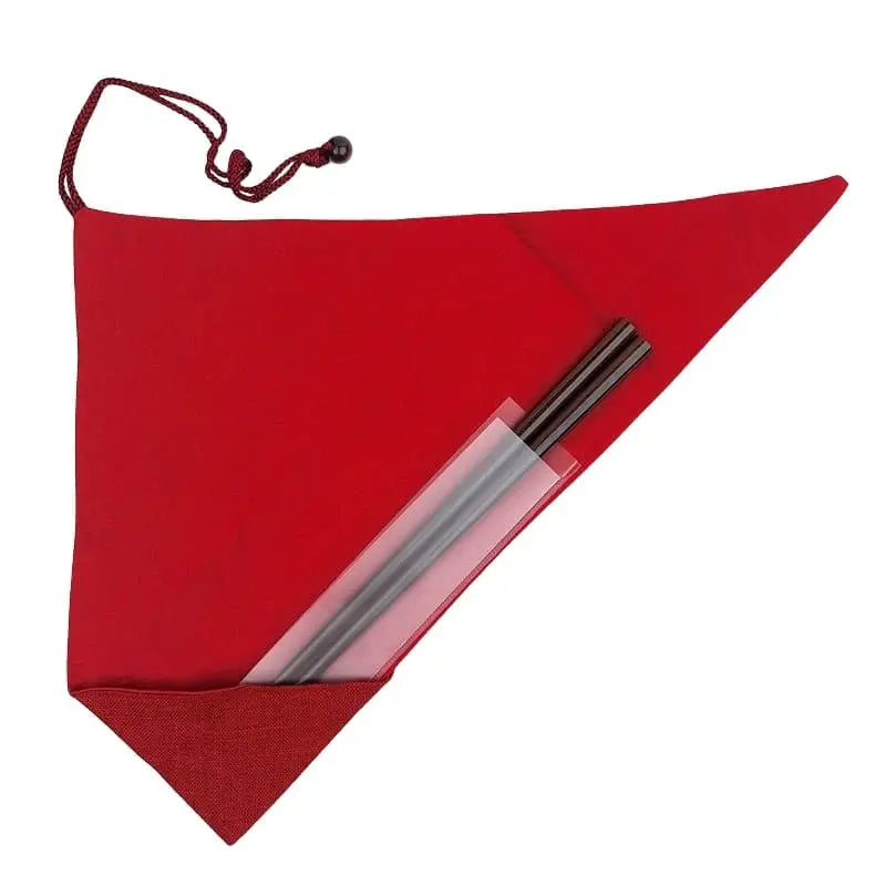 Custodia per bacchette giapponesi rosse