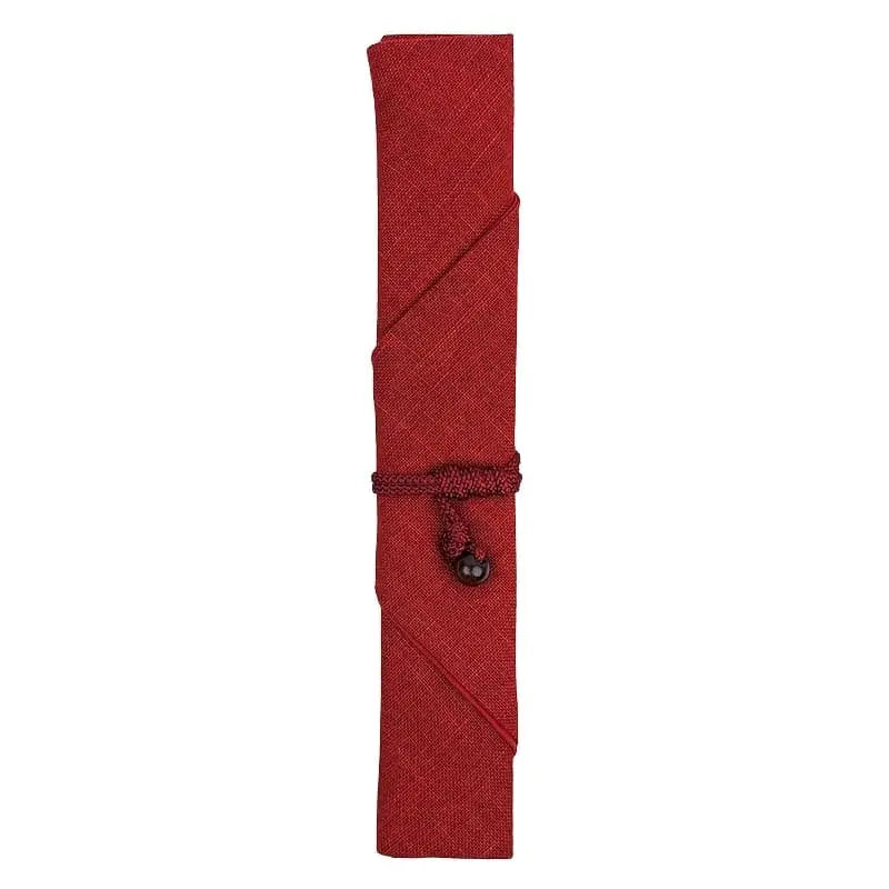 Custodia per bacchette giapponesi rosse