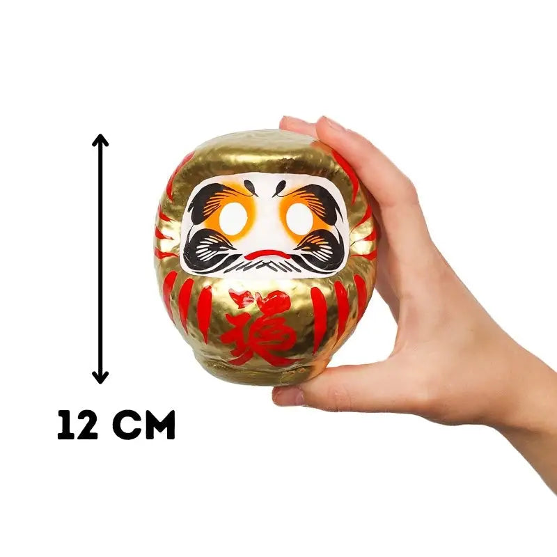 Daruma d'oro grande - 12 cm