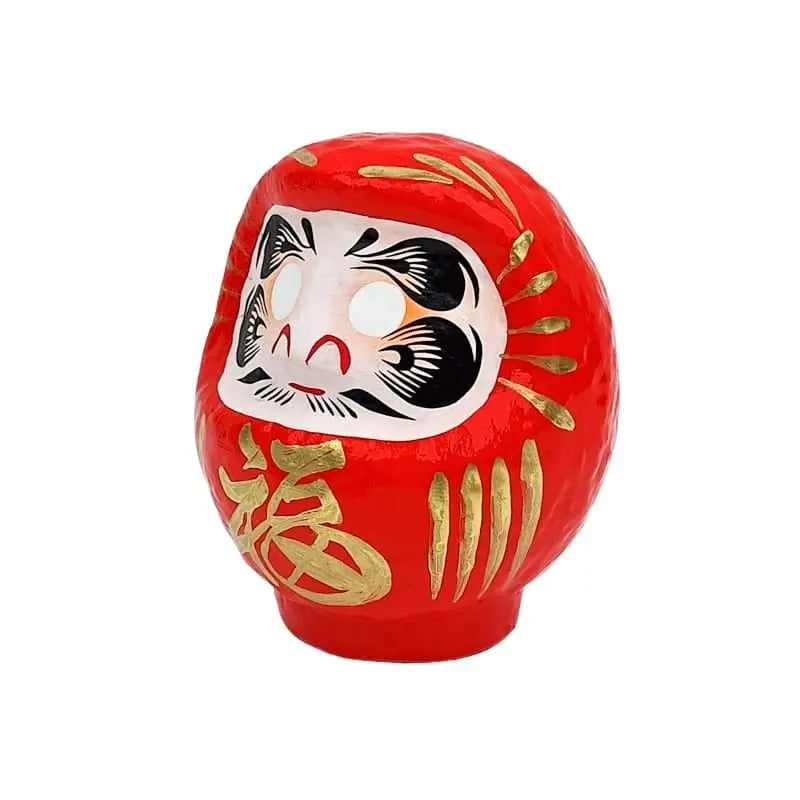 Daruma giapponese rossa - da 9 a 15 cm