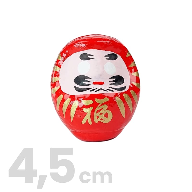 Daruma Giapponese Rosso 4,5 cm