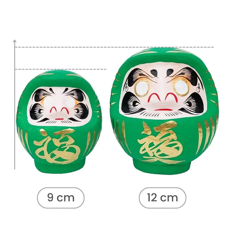 Daruma giapponese verde
