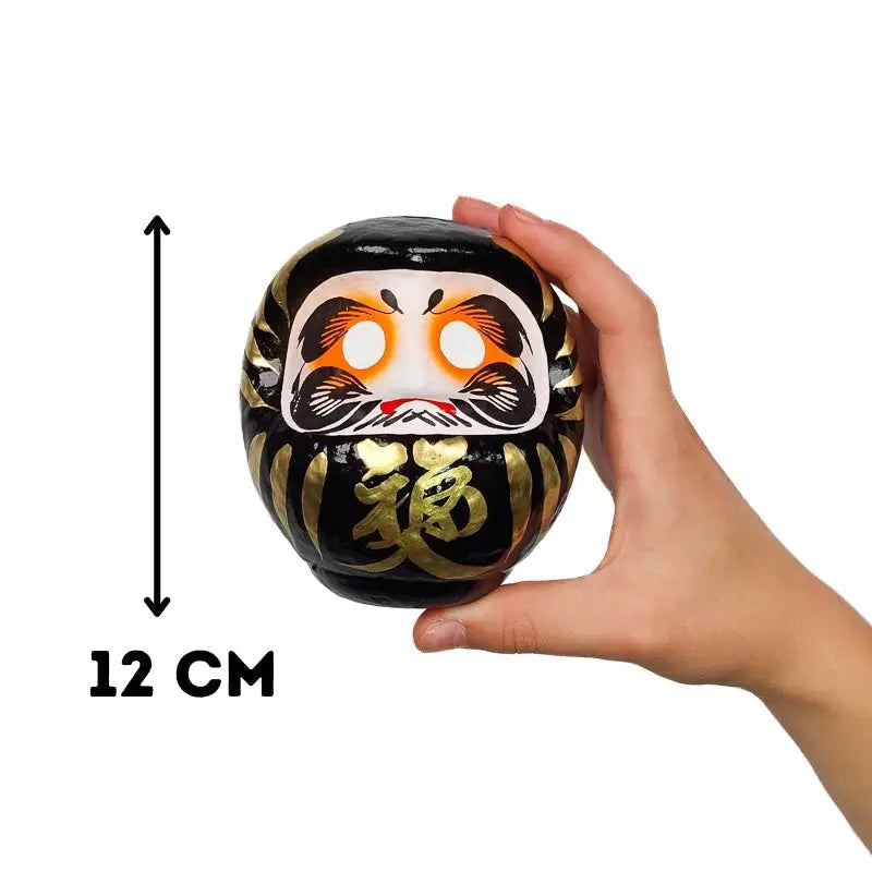 Daruma nero grande - 12 cm