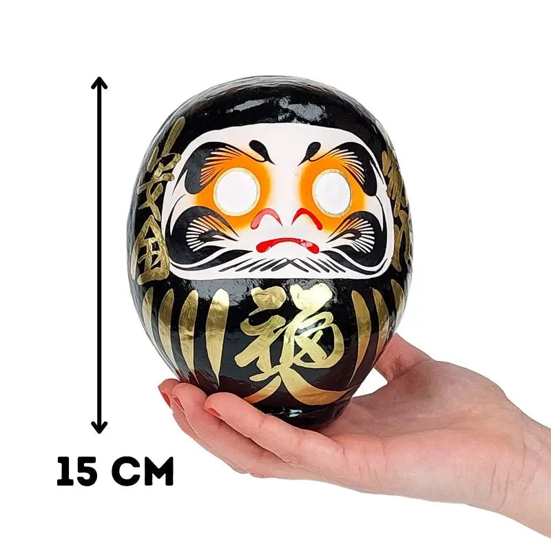 Daruma nero grande - 15 cm