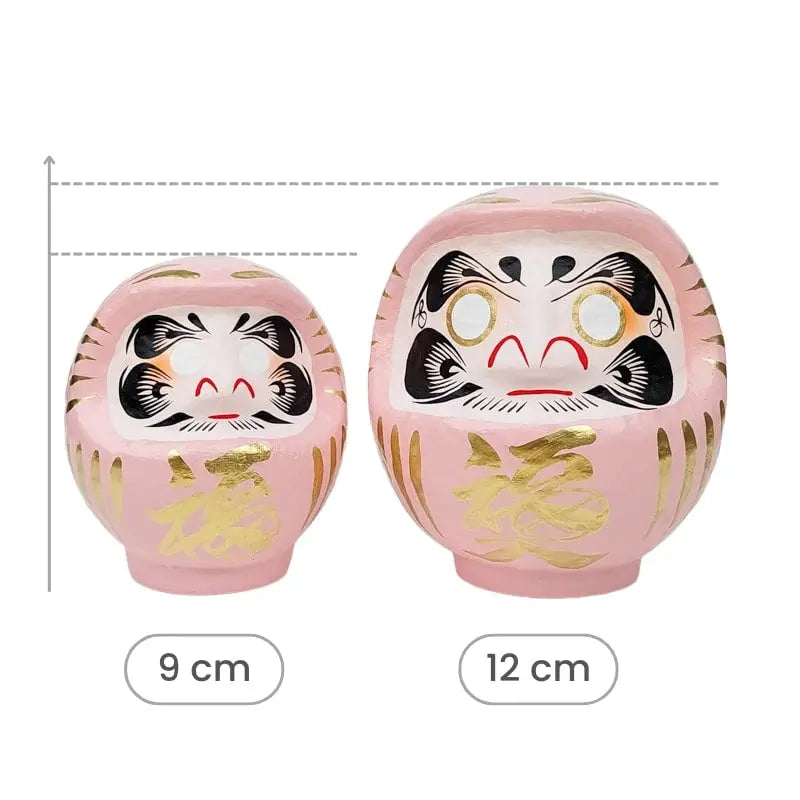 Daruma rosa giapponese