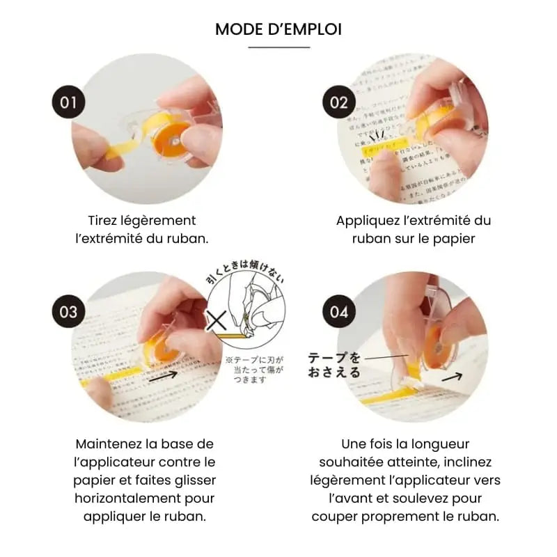 Evidenziatore autoadesivo Kanmido Giallo